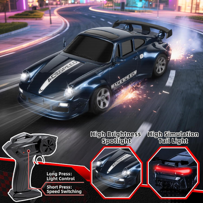 🔥Coche Radiocontrol Drift Alta Velocidad.